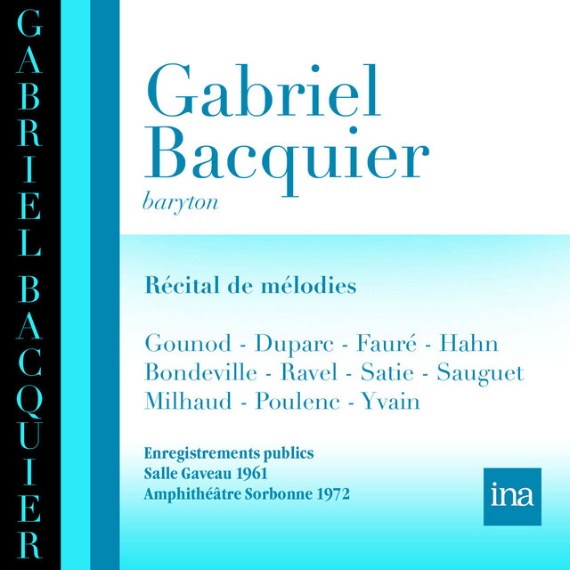 Récital de mélodies