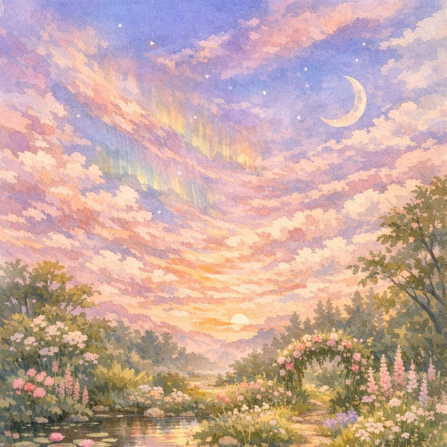 pastel garden and the painted sky cover art