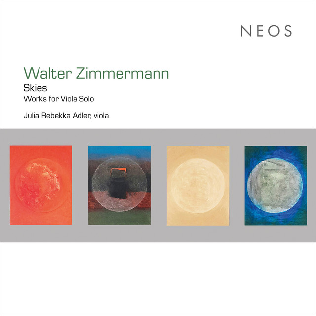 Walter Zimmermann: Skies – Works for Viola Solo cover