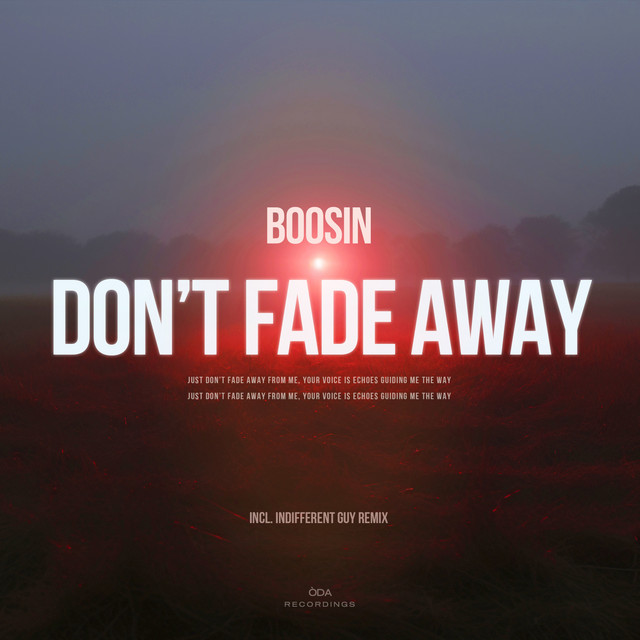 Don't Fade Away album art