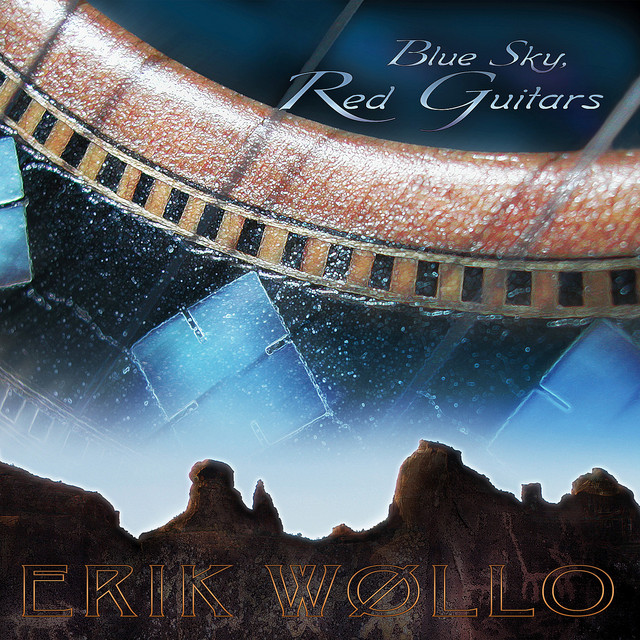 Blue Sky, Red Guitars cover art