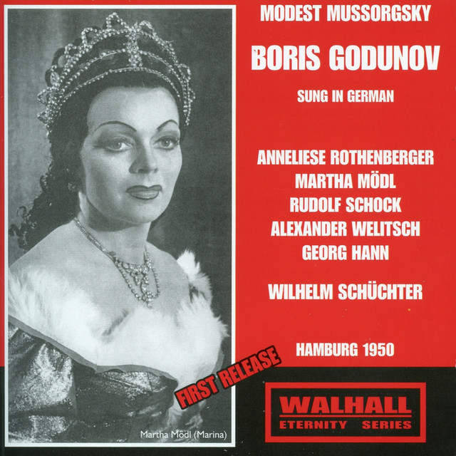 Boris Godunov (Sung in German), Act II: Großmächt'ger Herr und Zar, ich grüss' dich cover art