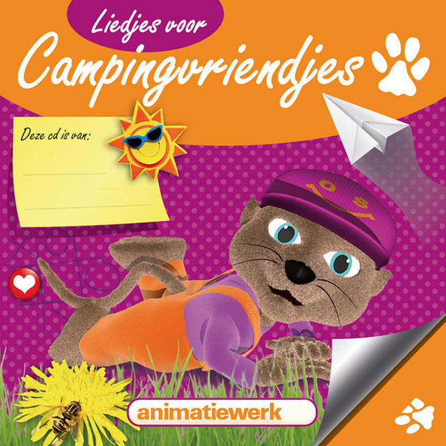 Liedjes voor campingvriendjes cover art