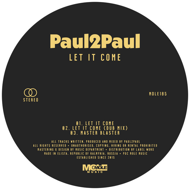 Let It Come cover art