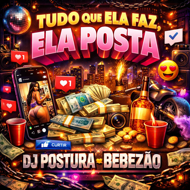 TUDO QUE ELA FAZ, ELA POSTA