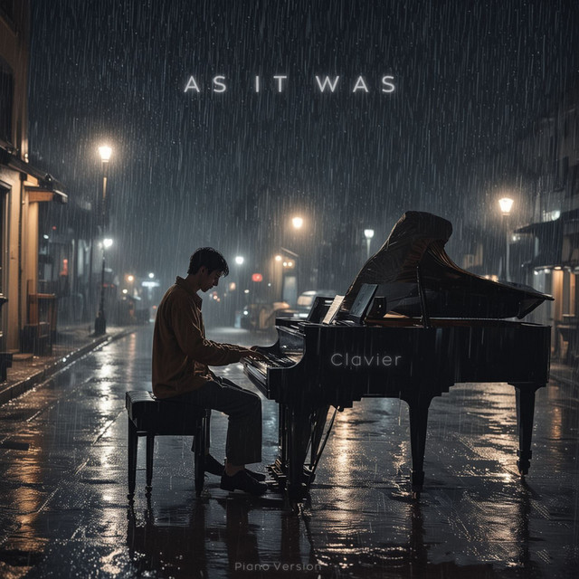 Обкладинка: As It Was - Piano Version — Clavier