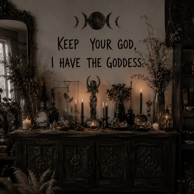 Keep Your God, I have The Goddess cover art