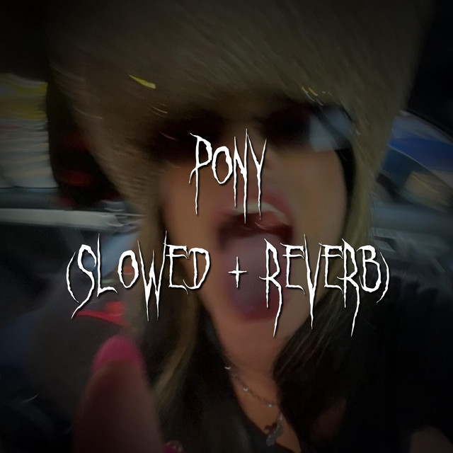 pony - slowed + reverb
