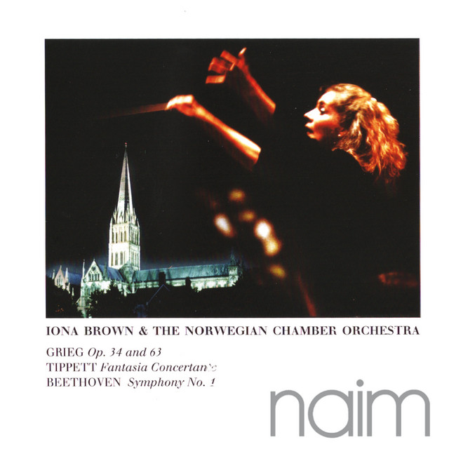 Grieg: Two Elegaic Melodies - Tippett: Fantasia Concertante - Beethoven: Symphony No.1 in C cover art