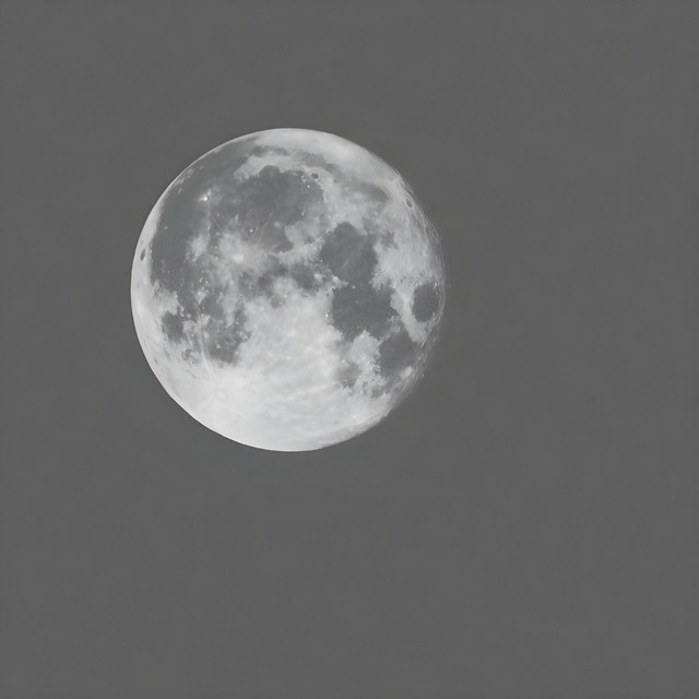 I watch the moon