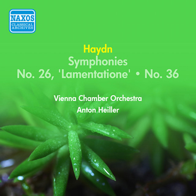 Haydn, J.: Symphonies Nos. 26, "Lamentatione" and 36 (Heiller) (1955)