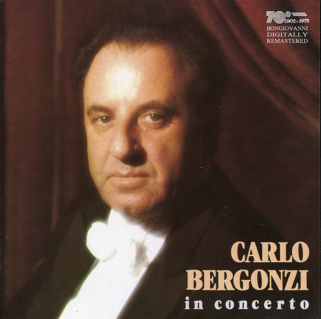 Carlo Bergonzi: In Concert cover art