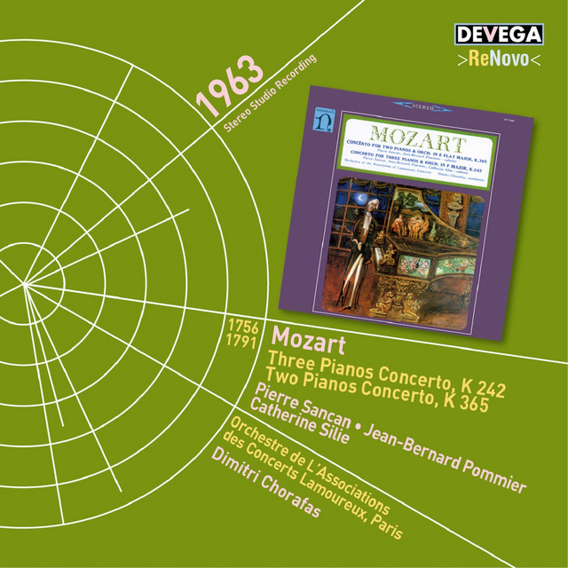 Mozart: Concertos for Two and Three Pianos cover art