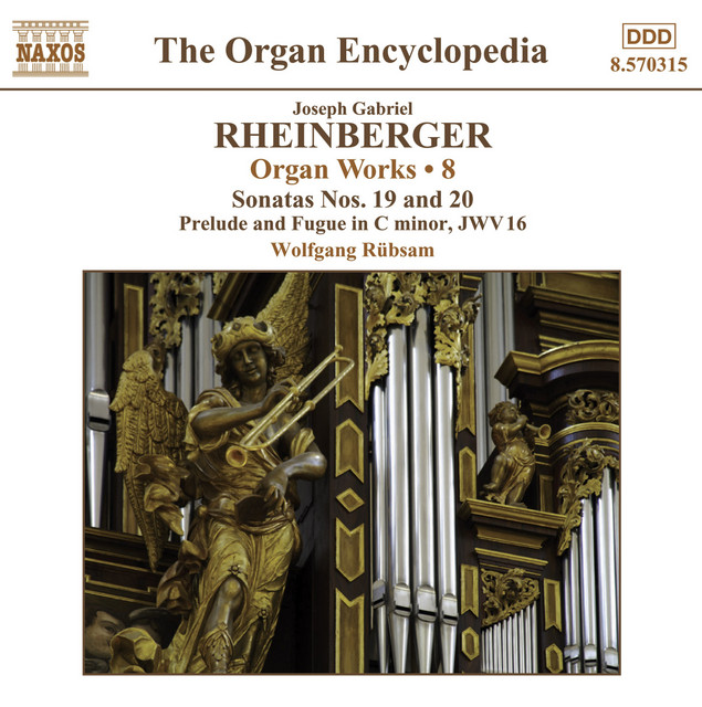 Rheinberger, J.G.: Organ Works, Vol. 8 cover art