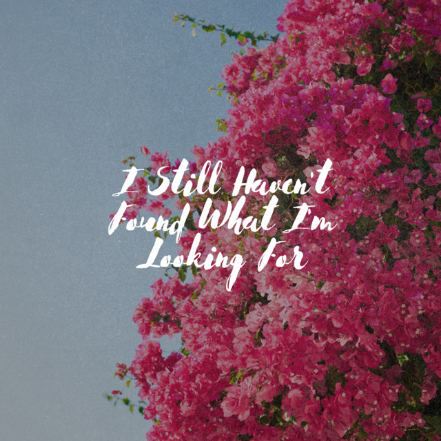 I Still Haven't Found What I'm Looking For