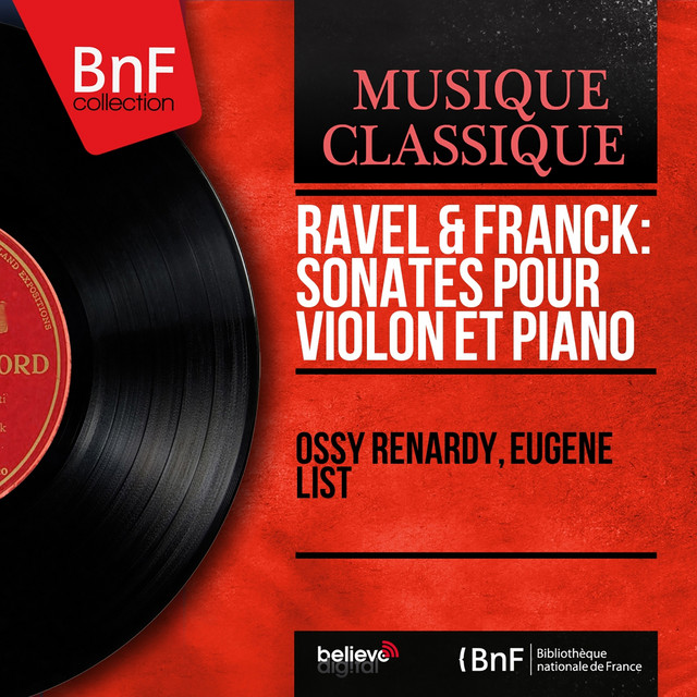 Ravel & Franck: Sonates pour violon et piano (Mono Version) cover art