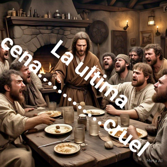 La última cena.........Cruel