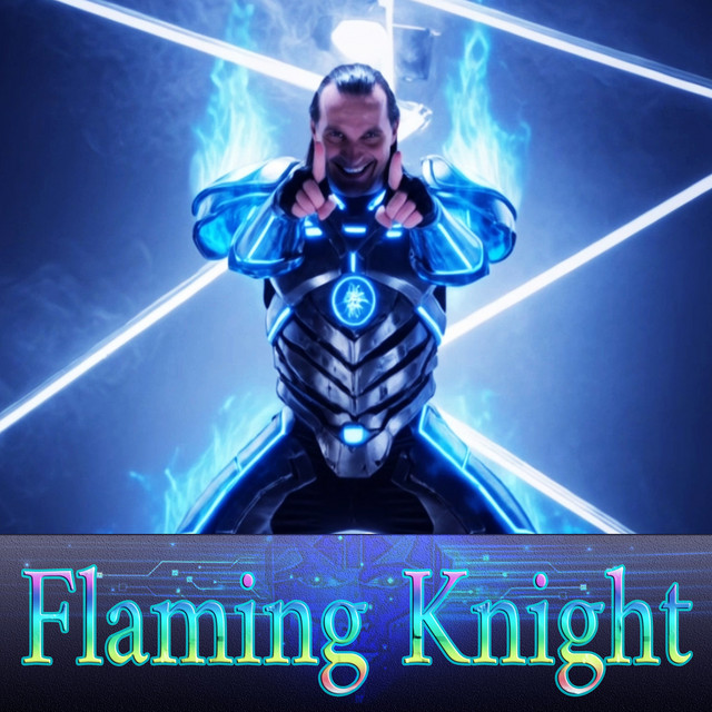 Обкладинка: Flaming Knight — Рок гурт Екватор