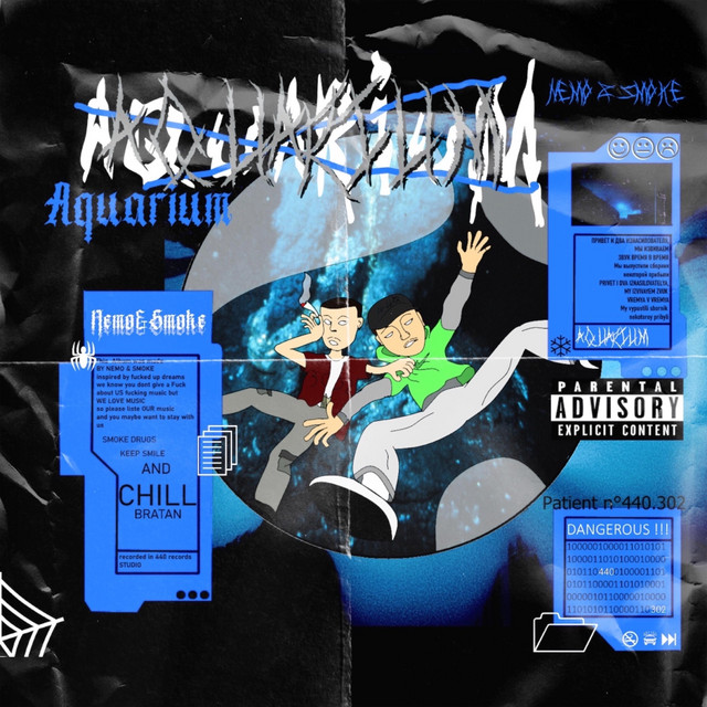 Aquarium cover art