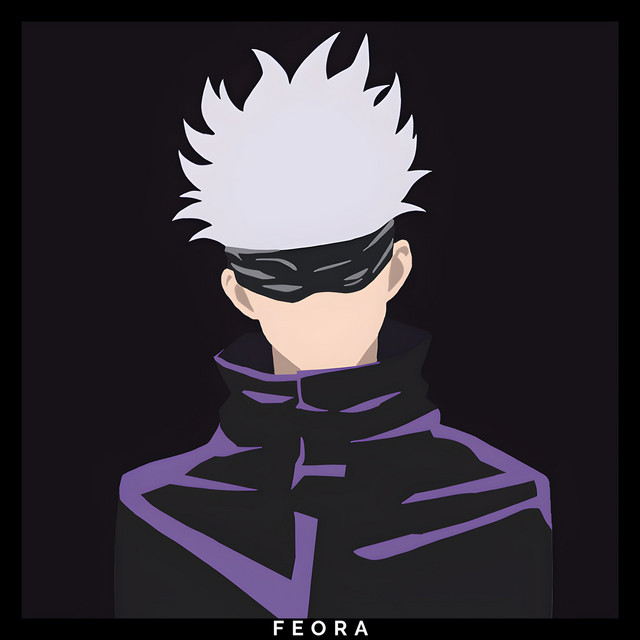 Album cover for If I Am With You - Jujutsu Kaisen (Lofi Remix) by Feora