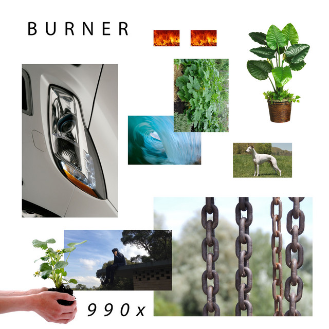 Burner cover art