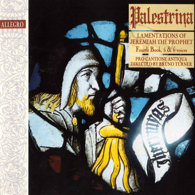 Palestrina: Lamentations Of Jeremiah cover art