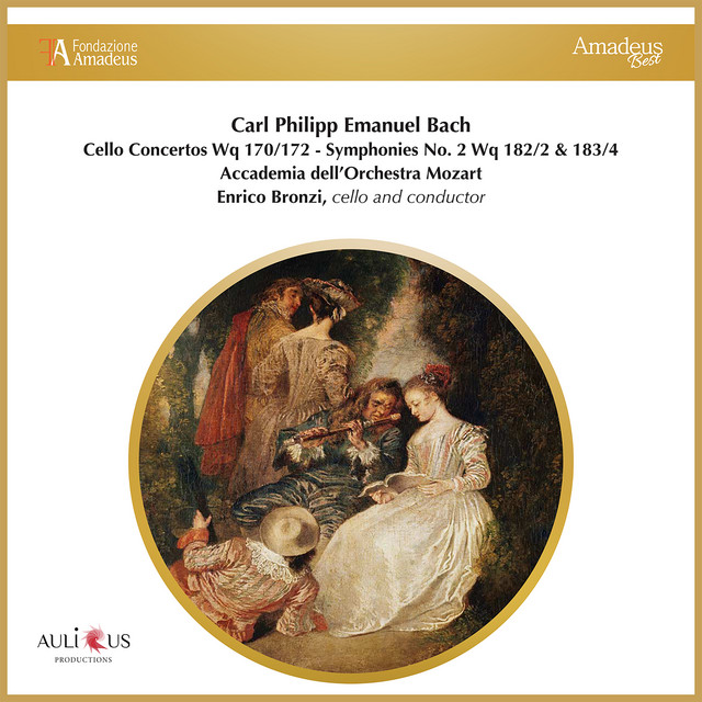 Carl Philipp Emanuel Bach: Cello Concertos, Wq. 170/172 - Symphonies No. 2, Wq. 182/2 & 183/4