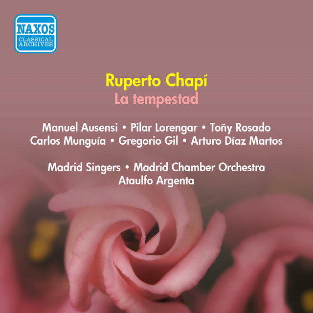 La tempestad, Act I: Preludio - Coplas (Mateo) - Estrofas [Roberto, Mateo, Chorus] cover art