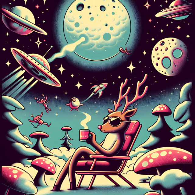 Rudolph in space album image