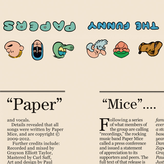 The Funny Papers cover art
