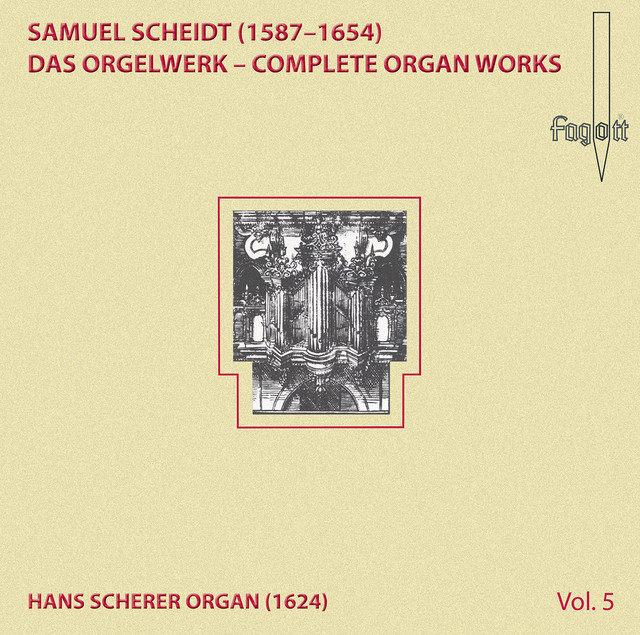 Scheidt: Complete Organ Works, Vol. 5 cover art
