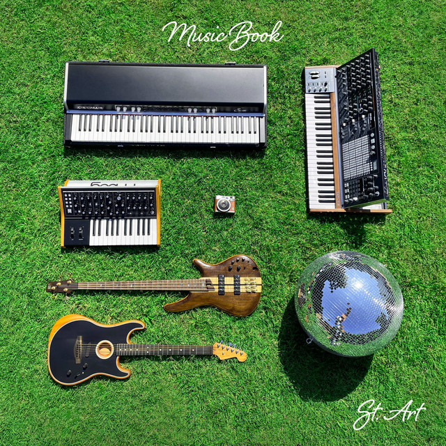 Music Book cover art
