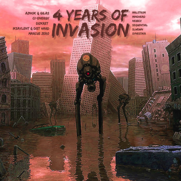 4 YEARS OF INVASION cover art