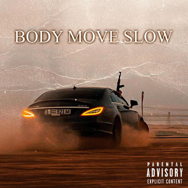 Обкладинка: BODY MOVE SLOW — SHTETS ARTEM