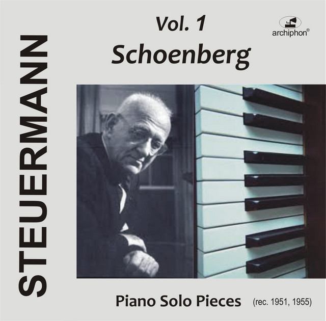 Eduard Steuermann, Vol. 1: Schoenberg cover art