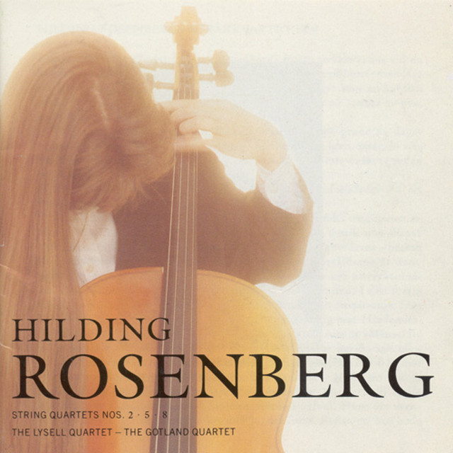 Rosenberg: String Quartets Nos. 2, 5 and 8 cover art