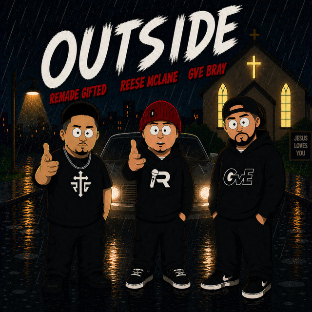 Outside