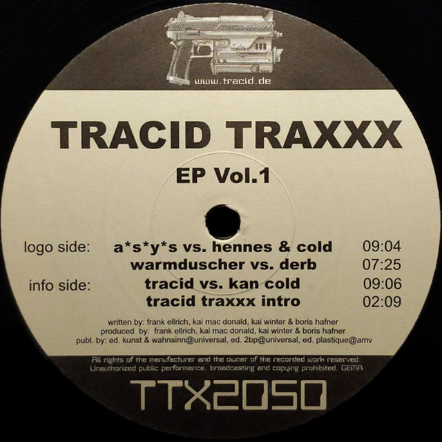 Tracid Traxxx Ep Vol.1 cover
