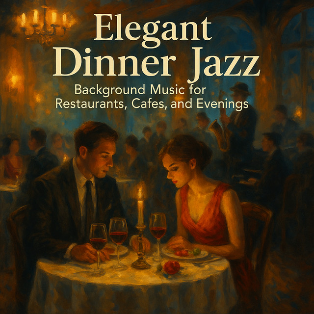 Elegant Dinner Jazz Background Music for Restaurants, Cafes, and Evenings cover art