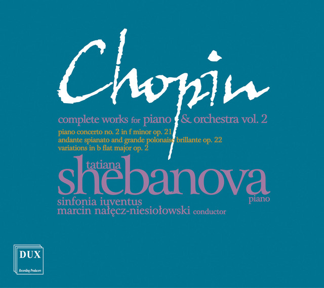 Chopin: Complete Works for Piano & Orchestra, Vol. 2 cover art