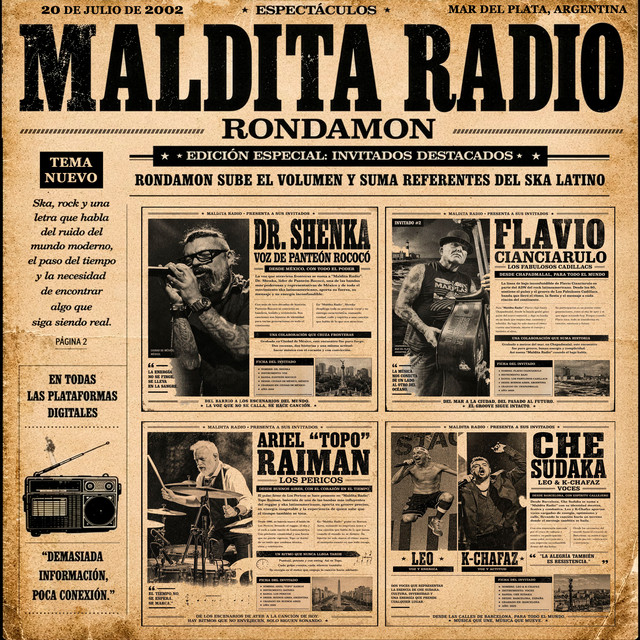 Maldita radio (feat. Dr Shenka, Señor Flavio & Ariel "Topo" Raiman)