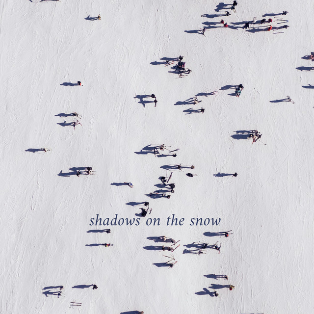 shadows on the snow