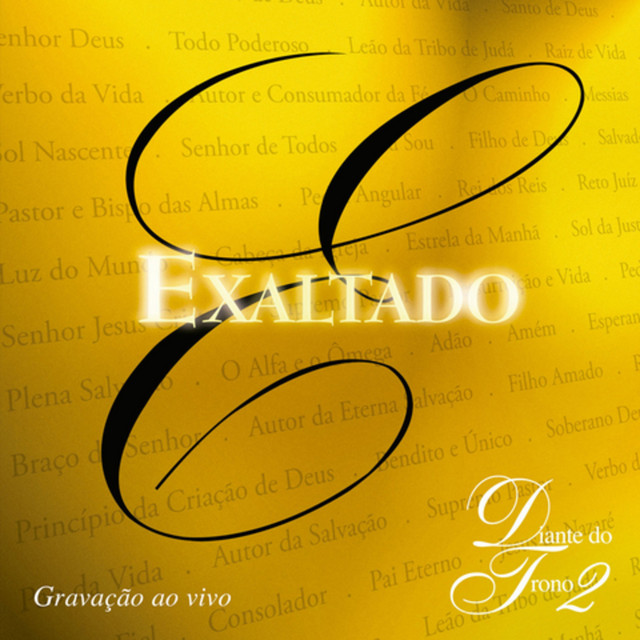 Exaltado - Diante do Trono 2 (Ao Vivo) cover