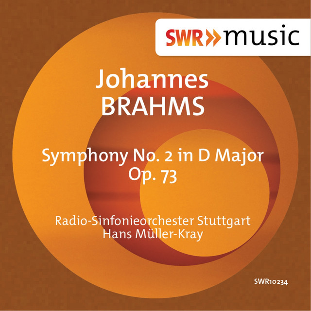 Brahms: Symphony No. 2 in D Major, Op. 73 cover