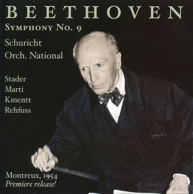 Beethoven: Symphony No. 9 (1954) cover art