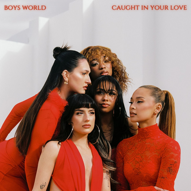 Capa de Caught in Your Love - Boys World