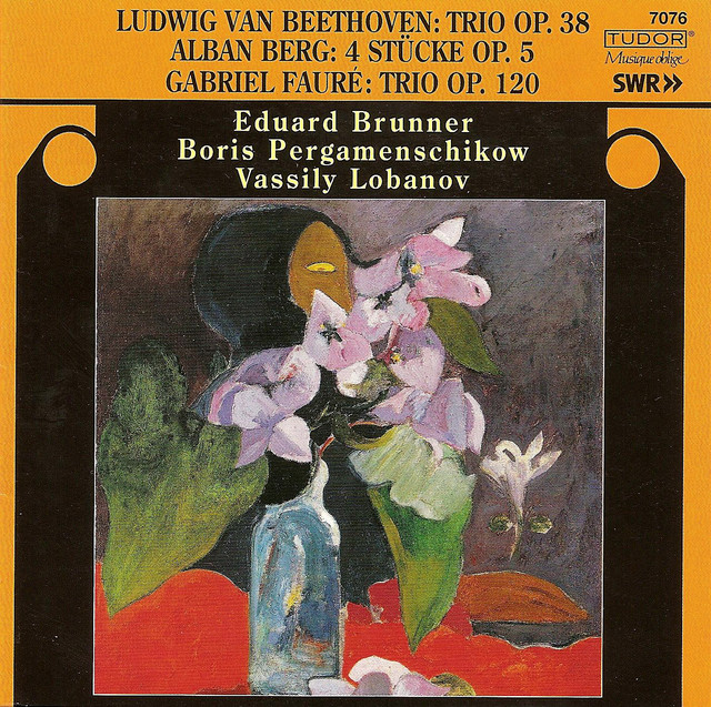 Fauré, G.: Piano Trio, Op. 102 / Berg, A.: 4 Stucke, Op. 5 / Beethoven, L. Van: Clarinet Trio, Op. 38 cover art