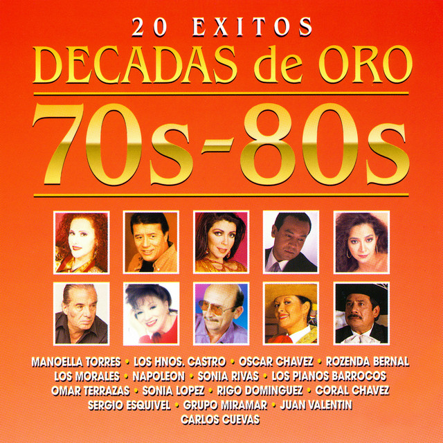 Décadas de Oro 70s-80s cover