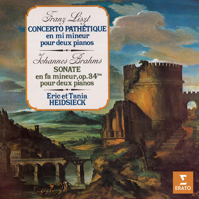 Liszt: Concerto pathétique, S. 258 - Brahms: Sonate pour deux pianos, Op. 34bis cover art