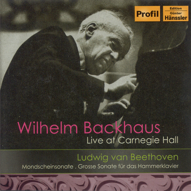 Beethoven: Piano Sonatas Nos. 14, "Moonlight", and 29, "Hammerklavier" (1956)